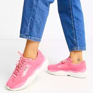 PUMA Hot Pink Chunky Sneakers